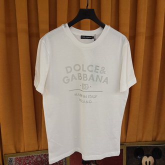 Dolce gabbana yeni sezon kabartma logo ithal tişört