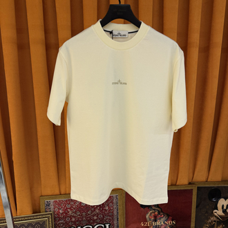 Stone island yeni sezon ithal sırt logo detaylı tişört 