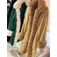 Soft cozy coat kürklü kaban
