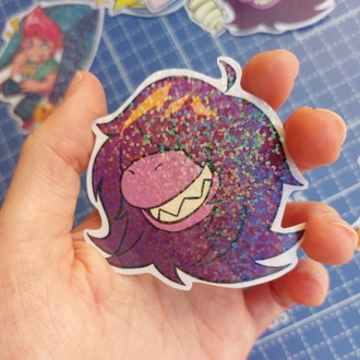 Hologramlı Susie Sticker
