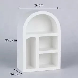 Mien Duvar Rafı Dekoratif 26X14X35,5 Cm