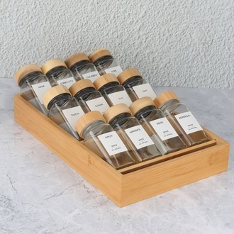 MİEN BAMBU ÇEKMECE İÇİ BAHARAT ORGANİZERİ