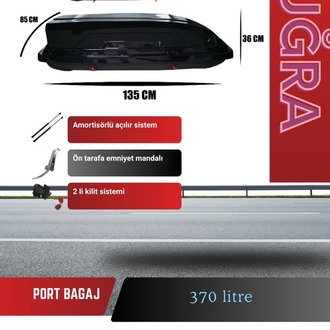 Port bagaj 370 litre