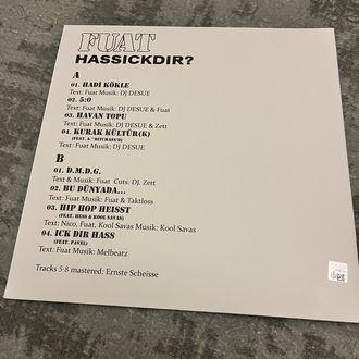 Fuat - Hassickdir LP - İmzalı