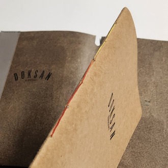 90 Basics v.01-L El Yapımı Defter ve Vejetal Deri Defter Kılıfı 
