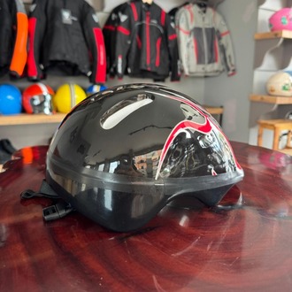Alev Desenli Çocuk Koruyucu Kask