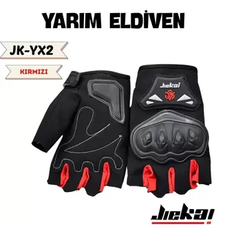 YARIM ELDİVEN KORUMALI * KIRMIZI