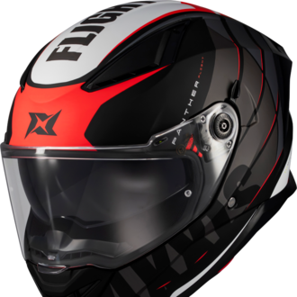 Axxis Panther Flight Parlak/Siyah/Gri/Kırmızı