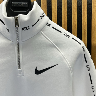 N*KE 3 iplik Şardonlu İthal Premium yarım fermuarlı sweatshirt - %100 Saf Pamuk Premium Kalite