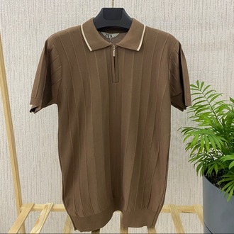 Zara Soğuk Kumaş Polo Yaka Triko Erkek Tişört