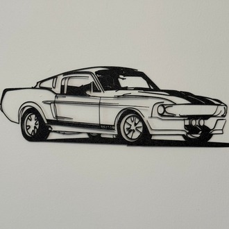 Mustang GT500 2D Duvar Dekoru