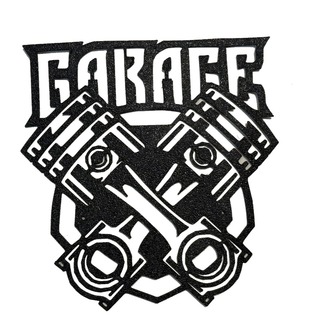 Garage Piston 2D Duvar Dekoru