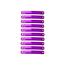 10 Adet 9 Ledli Parmak Led Lamba Mor 12v-24v