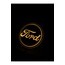 FORD SİYAH CAM ÖNÜ LOGO TABELA 12VOLT