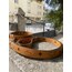 Brown Mcm Dog Collar-Leash Set. Desinger Dog Collar Set.
