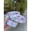 Lv Colorful Pink Edition Dog Collar-Leash Set. Desinger Dog Collar Set.