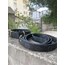 Black Lv Monogram Dog Collar-Leash Set. Desinger Dog Collar Set.