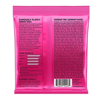 Ernie Ball P02223 Super Slinky 09-42 Elektro Gitar Teli
