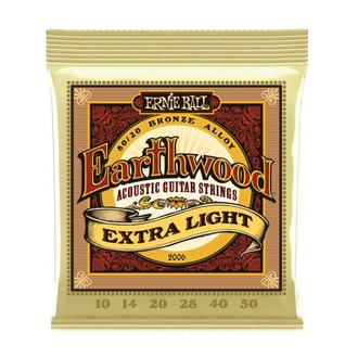Ernie Ball P02006 Extra Light 10-50 Akustik Gitar Teli