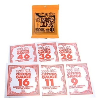 Ernie Ball P02222 Hybird Slinky Nickel 09-46 Elektro Gitar Teli