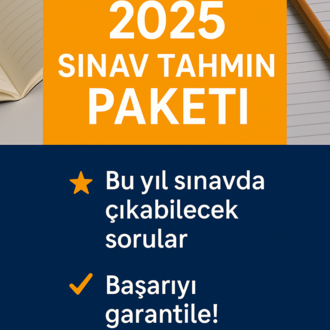 2025 TYT Sınav Tahmin Paketi