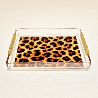 Leopard Tray -S-