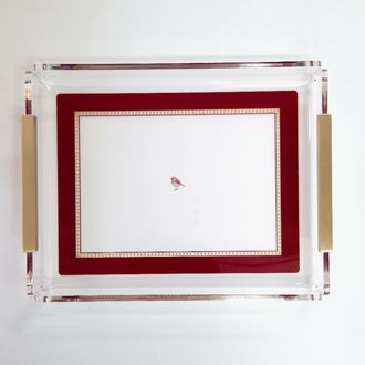 Bird Tray Red ♥️