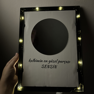 ‘Kalbimin en güzel parçası’ tablo