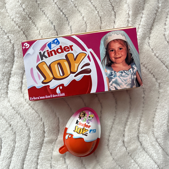 Kişiye özel kinder joy