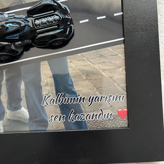 Kişiye özel Hot Wheels çerçeve