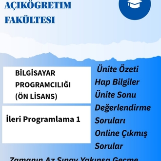 ILERI PROGRANLAMA 1