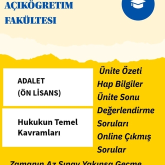 HUKUKUN TEMEL KAVRAMLARI