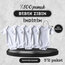 5’Li Paket Kısa Kollu Bebek Zıbın