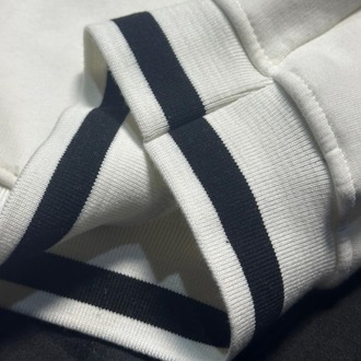 BEYAZ-LACOSTE SWEATSHİRT 3 İPLİK ŞARDONLU