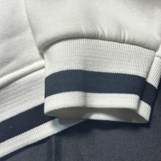 BEYAZ CK SWEATSHİRT 3 İPLİK ŞARDONLU