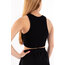 arkhe crop top black