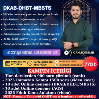 2026 RAMAZAN KAMPI 
