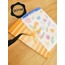 Şeffaf  - LF35 - Flower & Leaf Temalı Laptop, Notebook, Tablet, Telefon, Ajanda Sticker Seti
