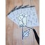 LF11 - Flower & Leaf Temalı Laptop, Notebook, Tablet, Telefon, Ajanda Sticker Seti