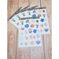 LF39 - Flower & Leaf Temalı Laptop, Notebook, Tablet, Telefon, Ajanda Sticker Seti