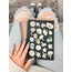 LF32 - Flower & Leaf Temalı Laptop, Notebook, Tablet, Telefon, Ajanda Sticker Seti