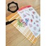 Şeffaf - LF19 - Flower & Leaf Temalı Laptop, Notebook, Tablet, Telefon, Ajanda Sticker Seti