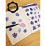 Şeffaf  - LF40 - Flower & Leaf Temalı Laptop, Notebook, Tablet, Telefon, Ajanda Sticker Seti