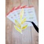 LF08 - Flower & Leaf Temalı Laptop, Notebook, Tablet, Telefon, Ajanda Sticker Seti