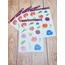 LF24 - Flower & Leaf Temalı Laptop, Notebook, Tablet, Telefon, Ajanda Sticker Seti