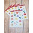 LF33 - Flower & Leaf Temalı Laptop, Notebook, Tablet, Telefon, Ajanda Sticker Seti