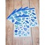 LF14 - Flower & Leaf Temalı Laptop, Notebook, Tablet, Telefon, Ajanda Sticker Seti