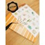 Şeffaf  - LF32 - Flower & Leaf Temalı Laptop, Notebook, Tablet, Telefon, Ajanda Sticker Seti