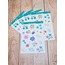 LF25 - Flower & Leaf Temalı Laptop, Notebook, Tablet, Telefon, Ajanda Sticker Seti