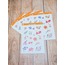 LF21 - Flower & Leaf Temalı Laptop, Notebook, Tablet, Telefon, Ajanda Sticker Seti